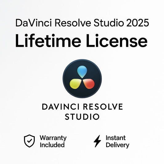 DaVinci Resolve Studio 2025 – Lifetime License